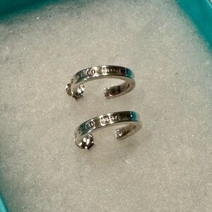 Tiffany & Co. Authentic small hoop earrings. Look new Purchase in NYC